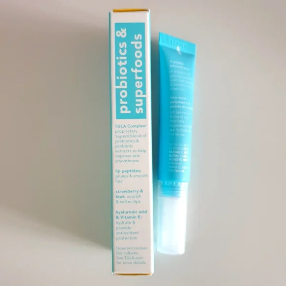 Tula Lip SOS Lip Treatment Balm in Strawberry Flush + Peptide, Prebiotic, Kiwi - Picture 2 of 6